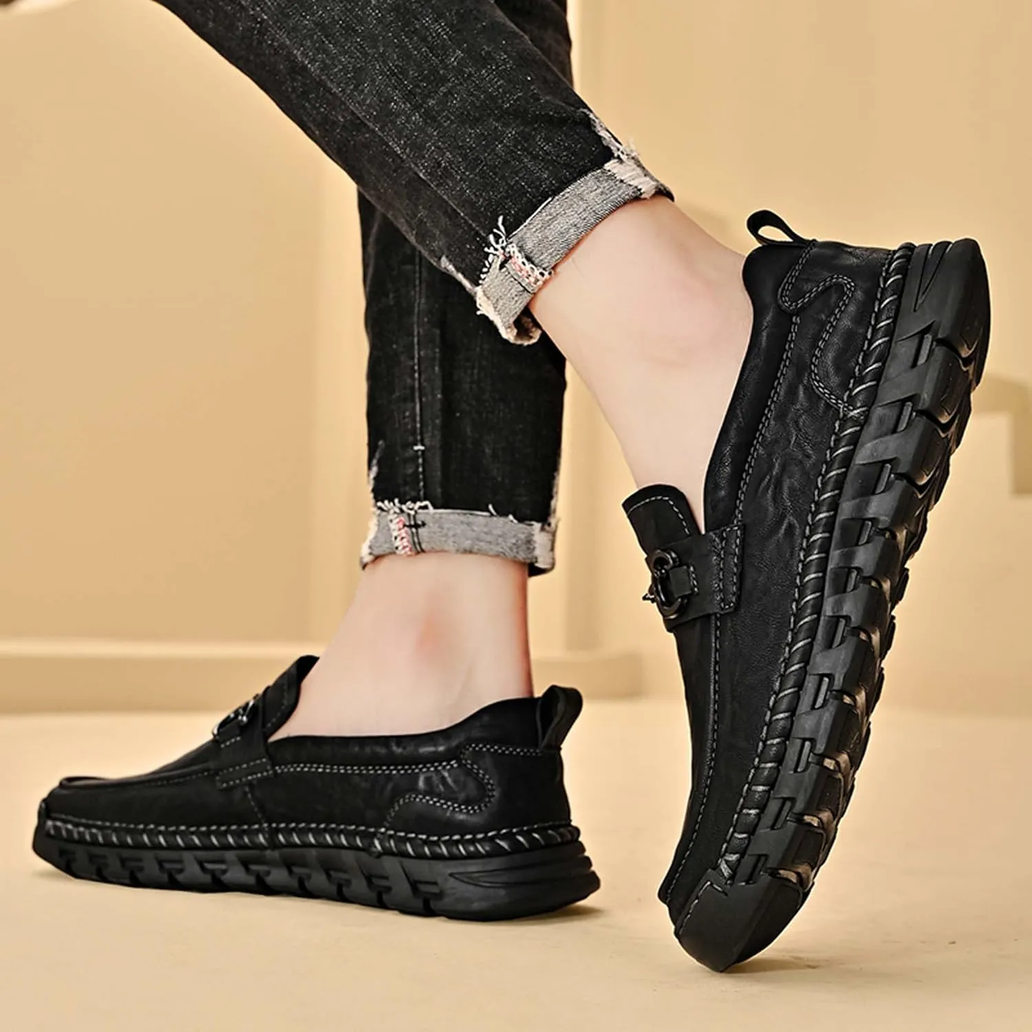 Men's Loafers Casual Boat Shoes Business Shoes Walking Shoes