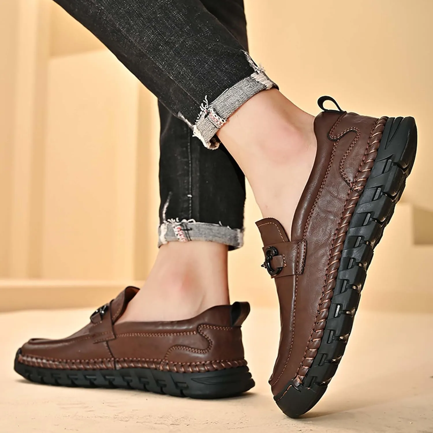 Men's Loafers Casual Boat Shoes Business Shoes Walking Shoes