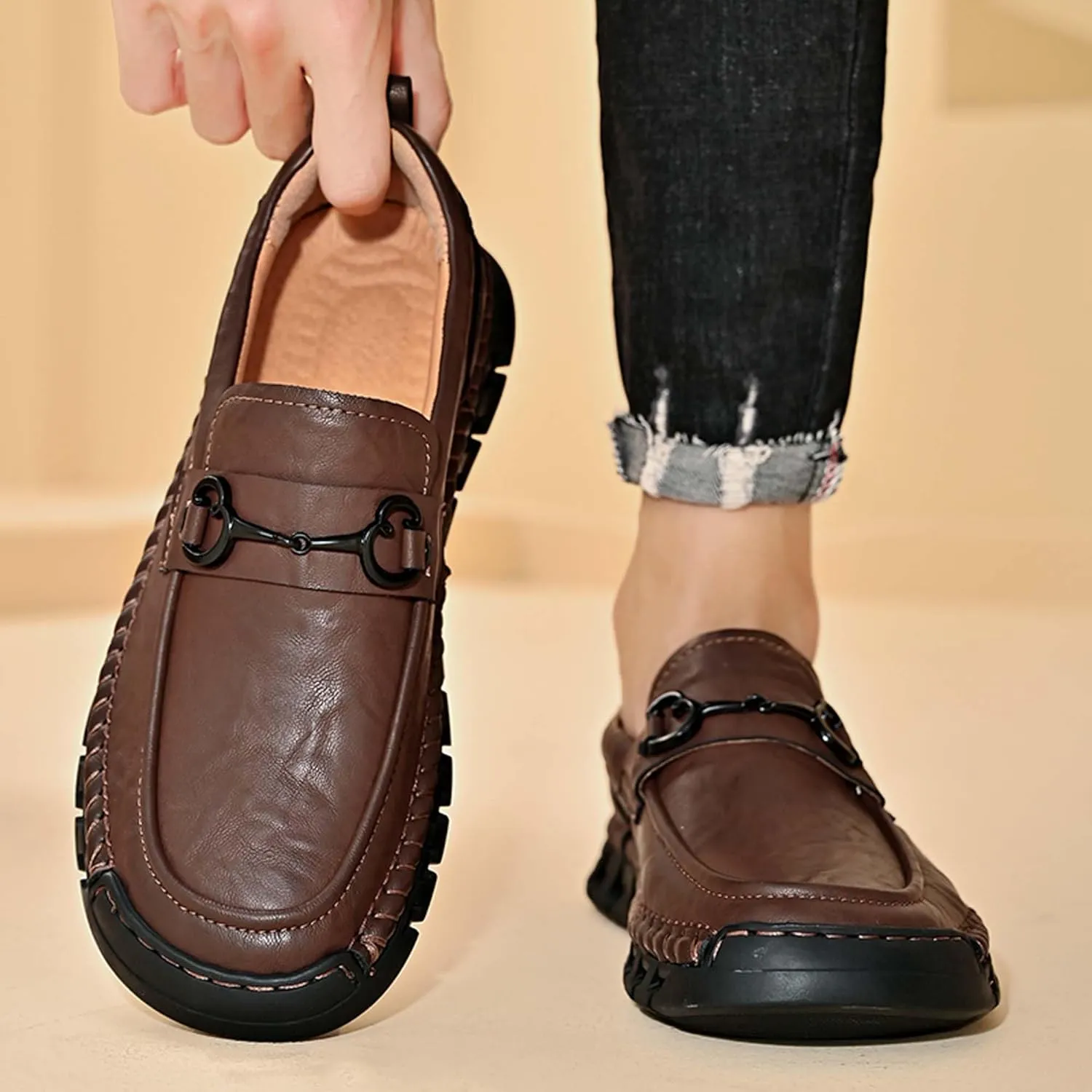 Men's Loafers Casual Boat Shoes Business Shoes Walking Shoes