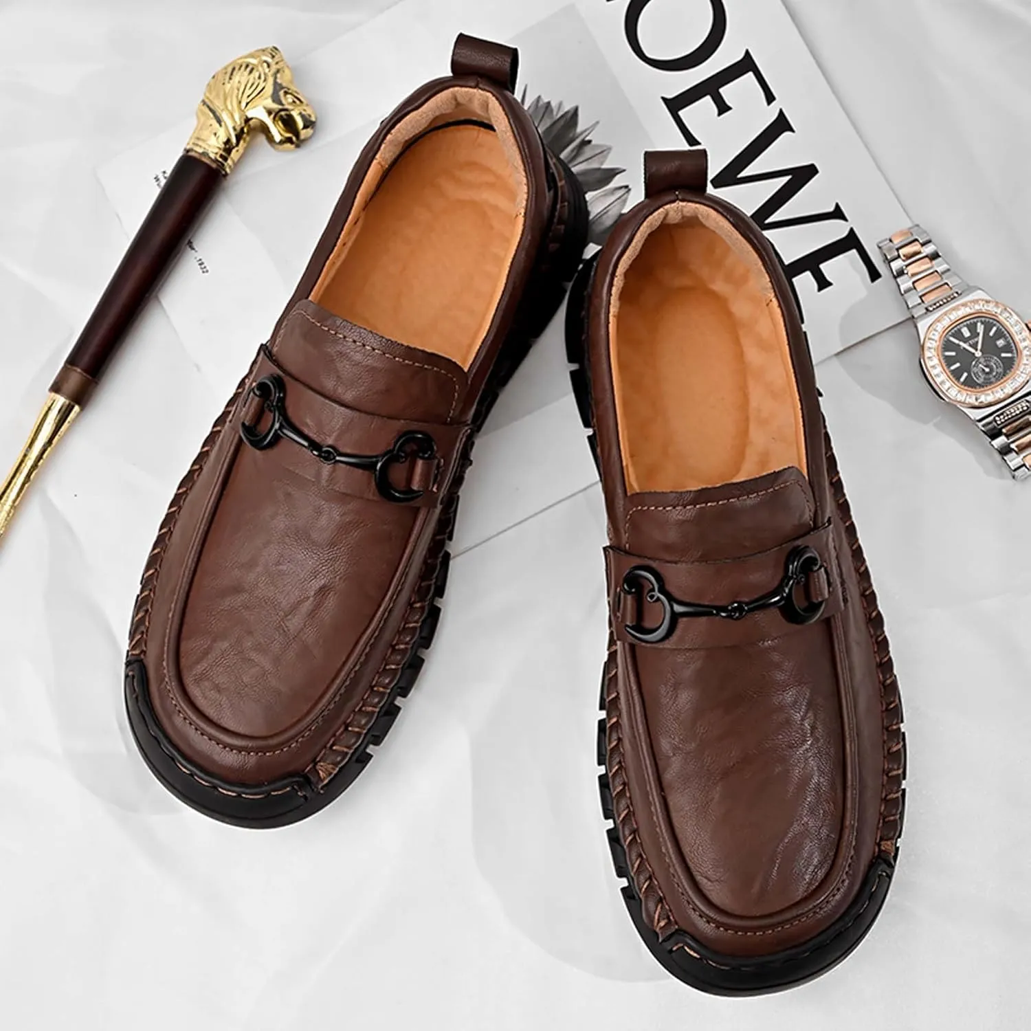 Men's Loafers Casual Boat Shoes Business Shoes Walking Shoes