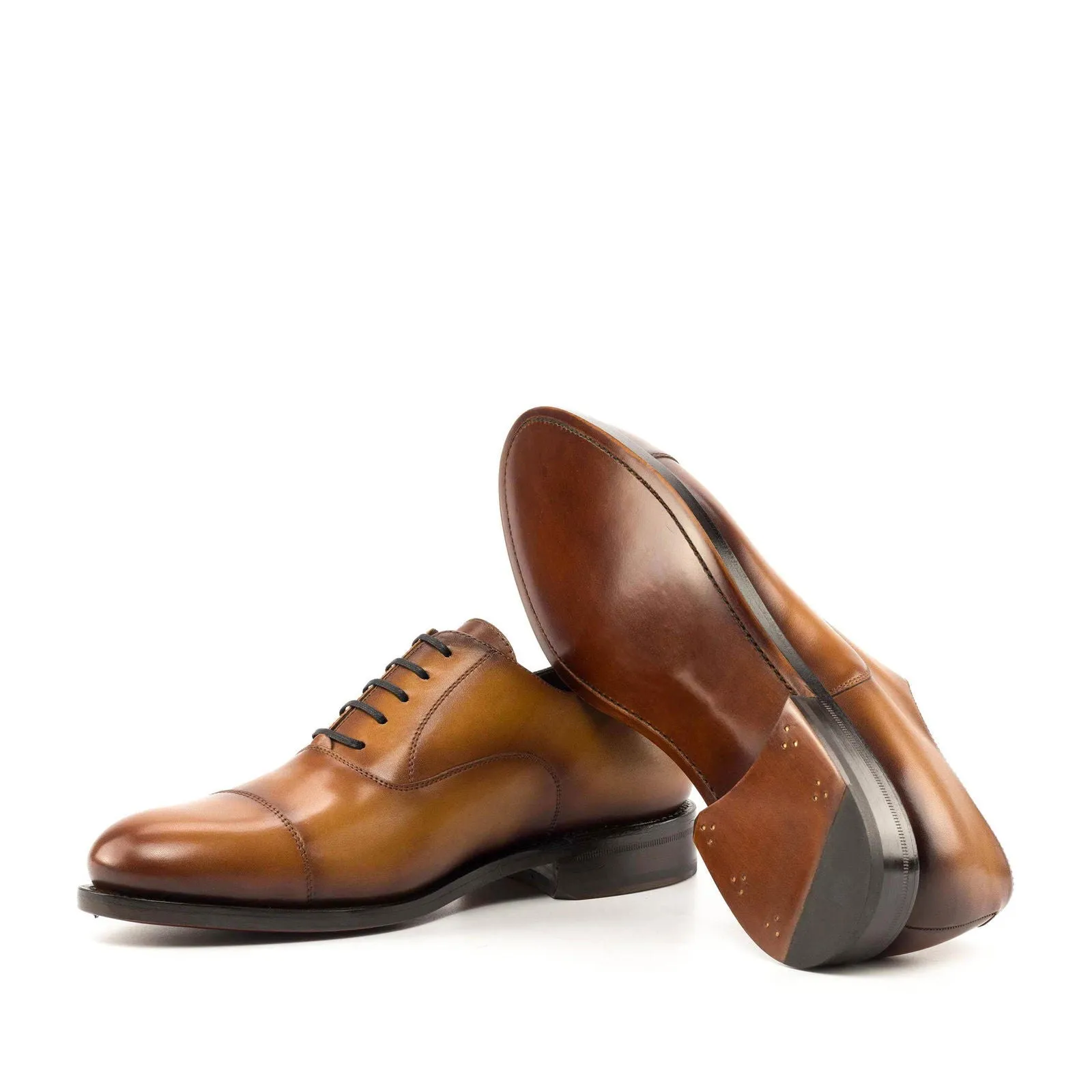 Men's Oxford Leather Shoes Wide Plus Size 6014