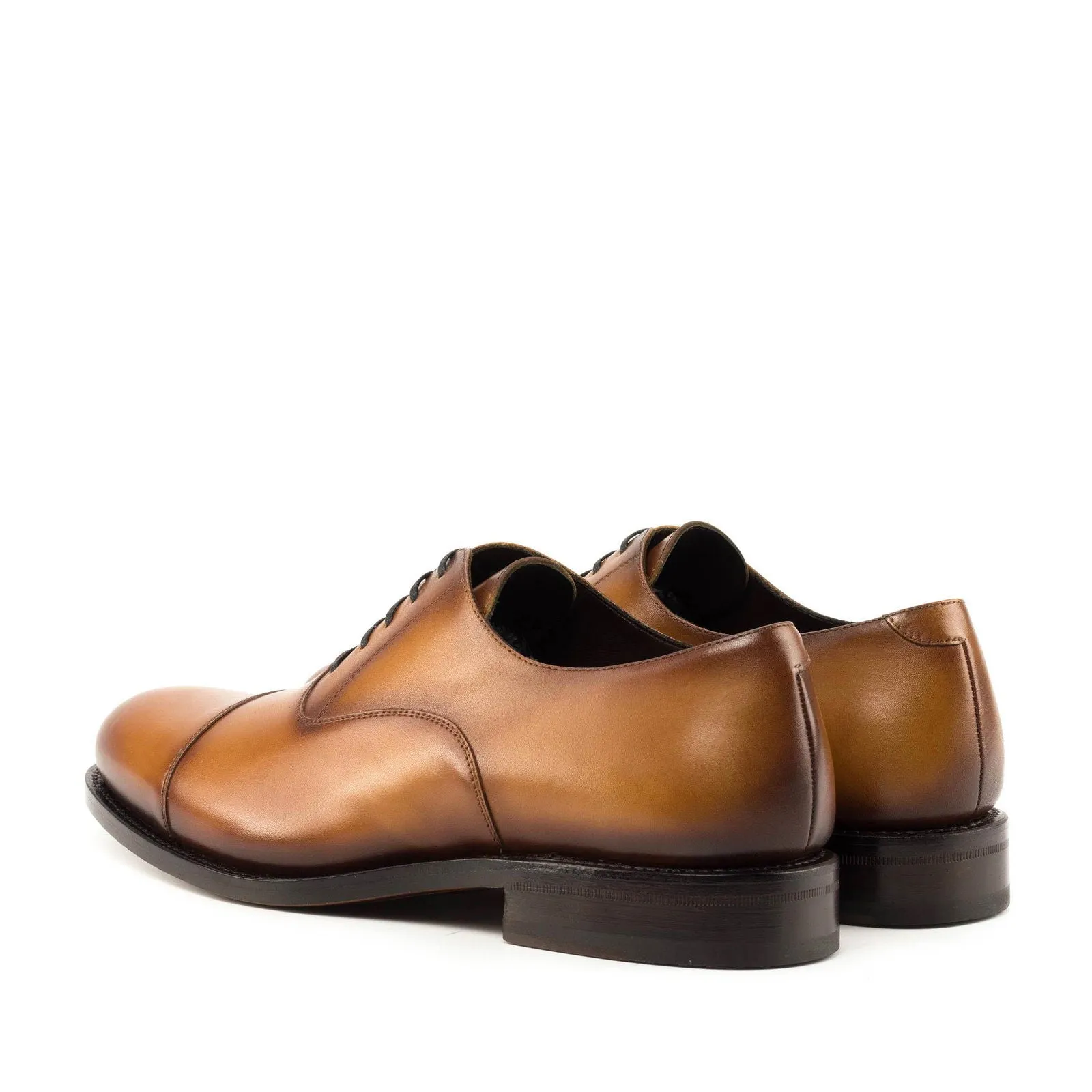 Men's Oxford Leather Shoes Wide Plus Size 6014