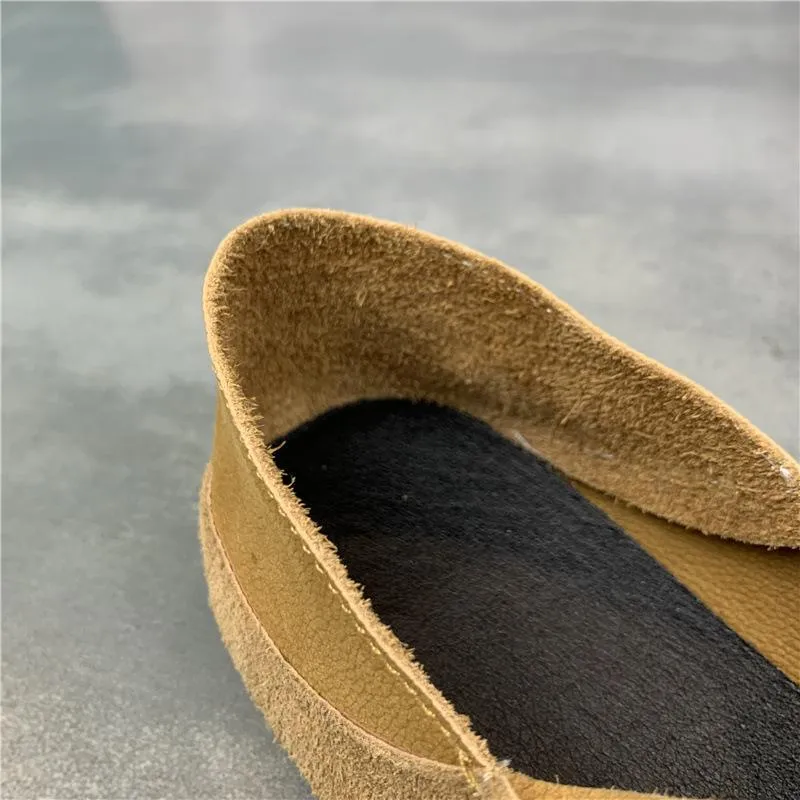 Men's retro slip-on shoes