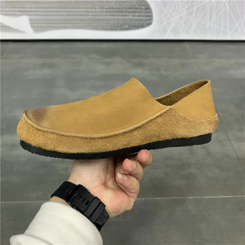 Men's retro slip-on shoes