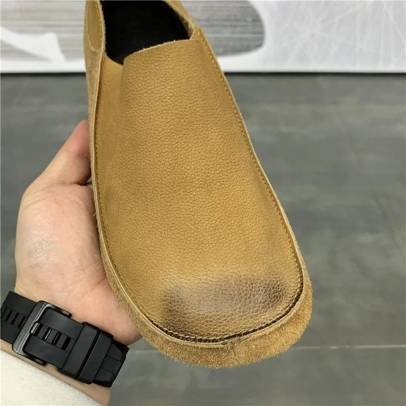 Men's retro slip-on shoes