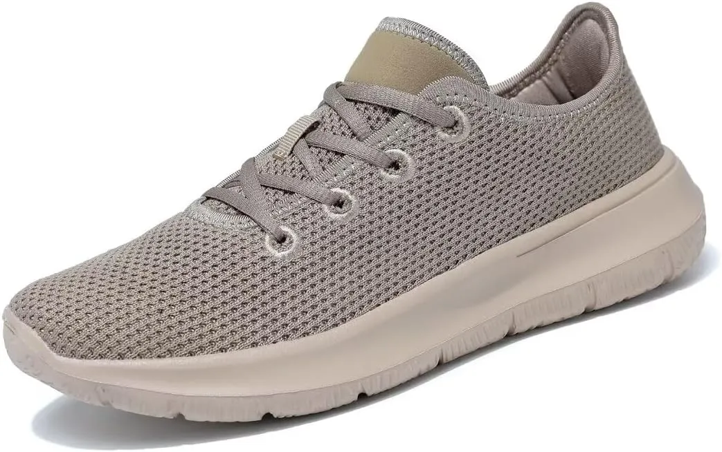 Mens Running Shoes Comfortable Walking Sneakers Mesh Lightweight Breathable Tennis Trainers Casual Soft Sole Work Gym