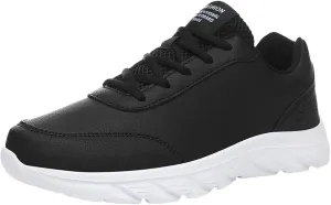 Mens Shoes Large Size Casual Leather Laace Up Casual Fashion Simple Shoes Running Work Sneaker Boots for Men