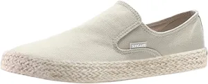 Mens Slip On Sneakers Comfortable Canvas Sneaker for Work, Running，Walking，Business Lightweight Breathable Non-Slip Walking Shoes