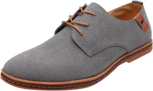 Mens Tennis Shoes Men's Fashion Casual Solid Lace Up Oxfords Leather Shoes Male Business
