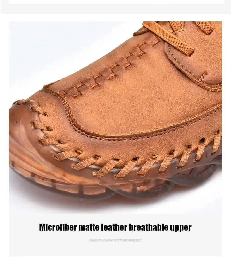 Mido Fashion Leather Slip-On Shoes