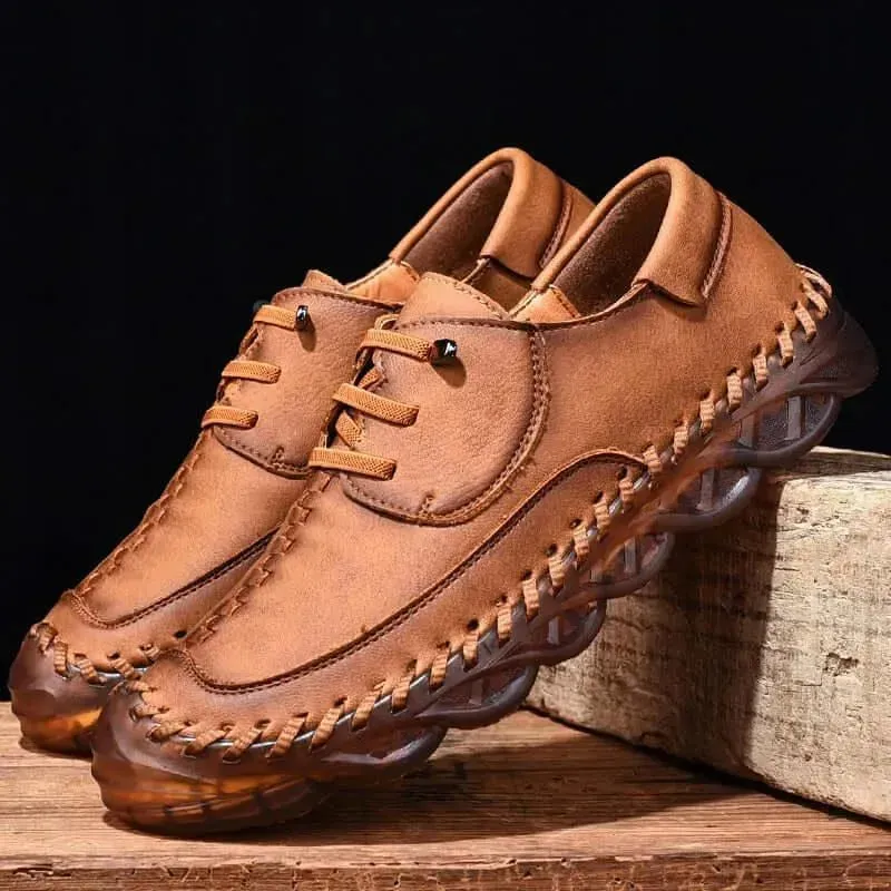 Mido Fashion Leather Slip-On Shoes