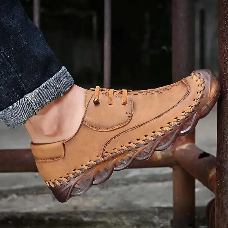Mido Fashion Leather Slip-On Shoes