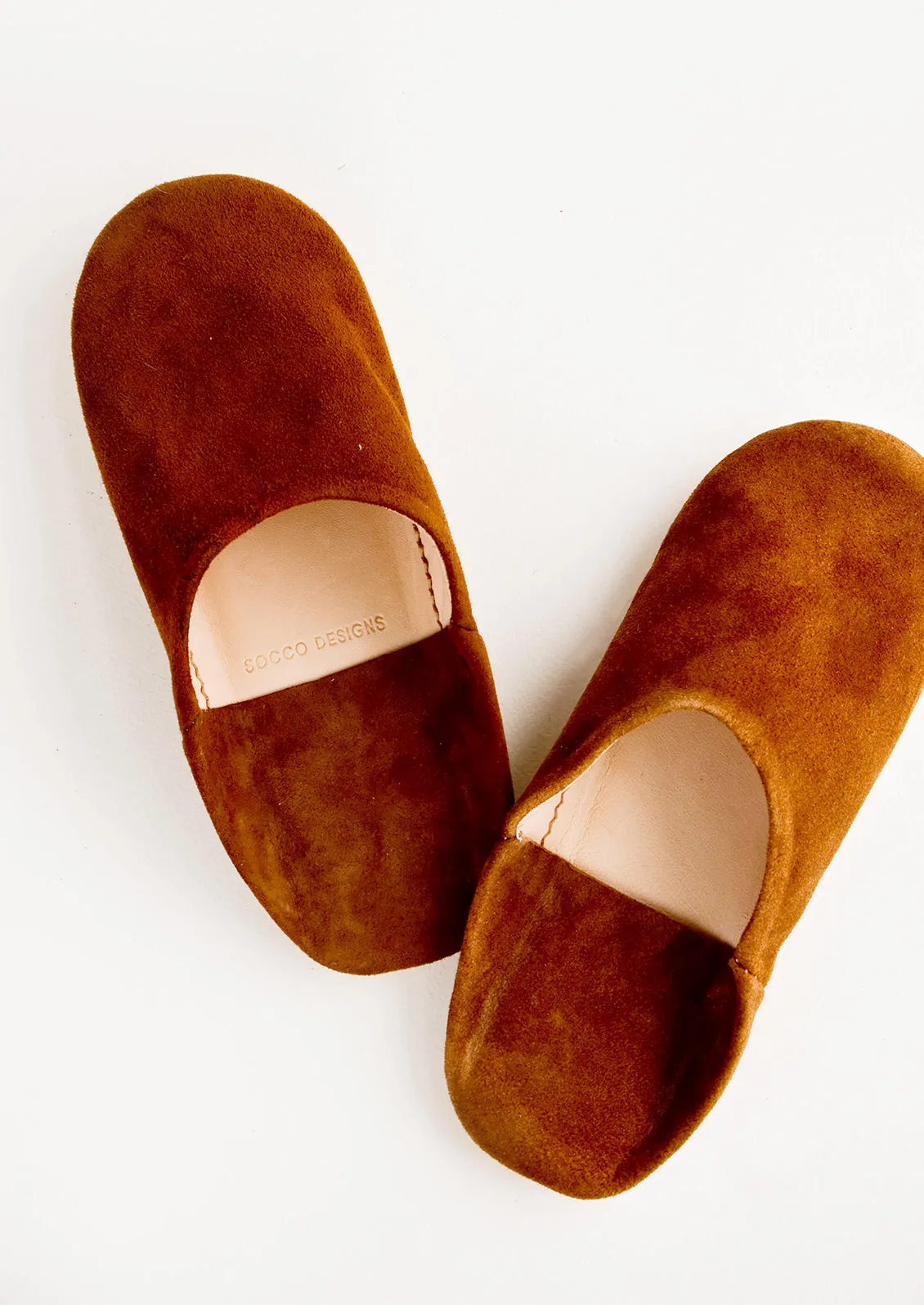 Moroccan Suede Slippers