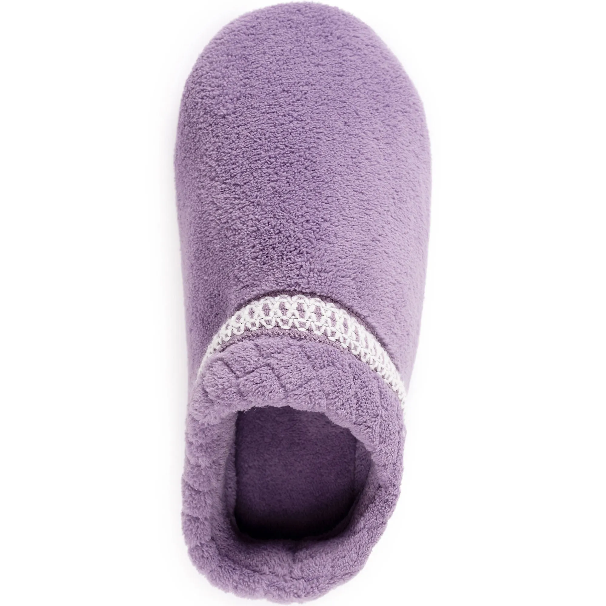 Muk Luks Women's Rita Washable Slippers - Lilac/Ivory