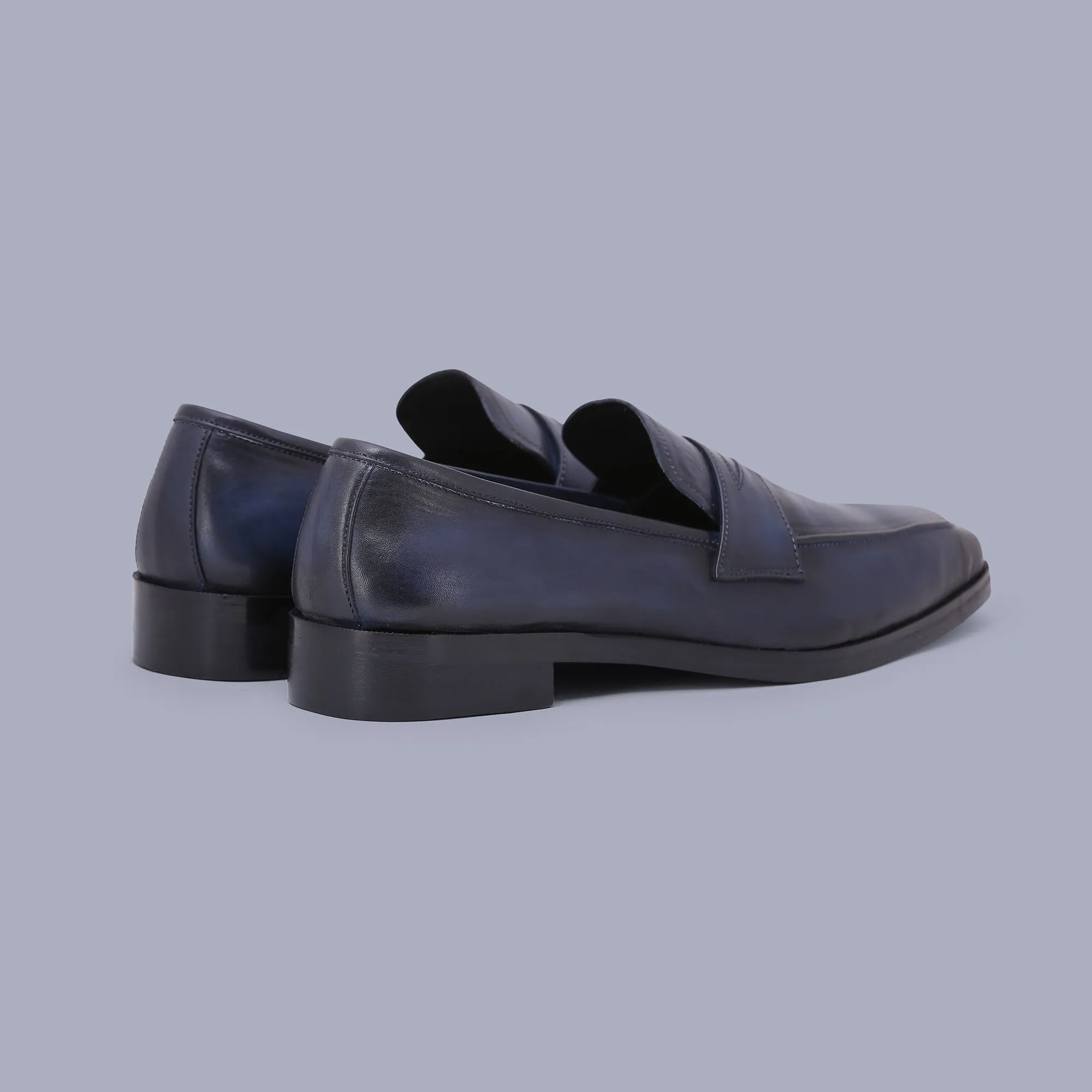 Navy Blue Loafers