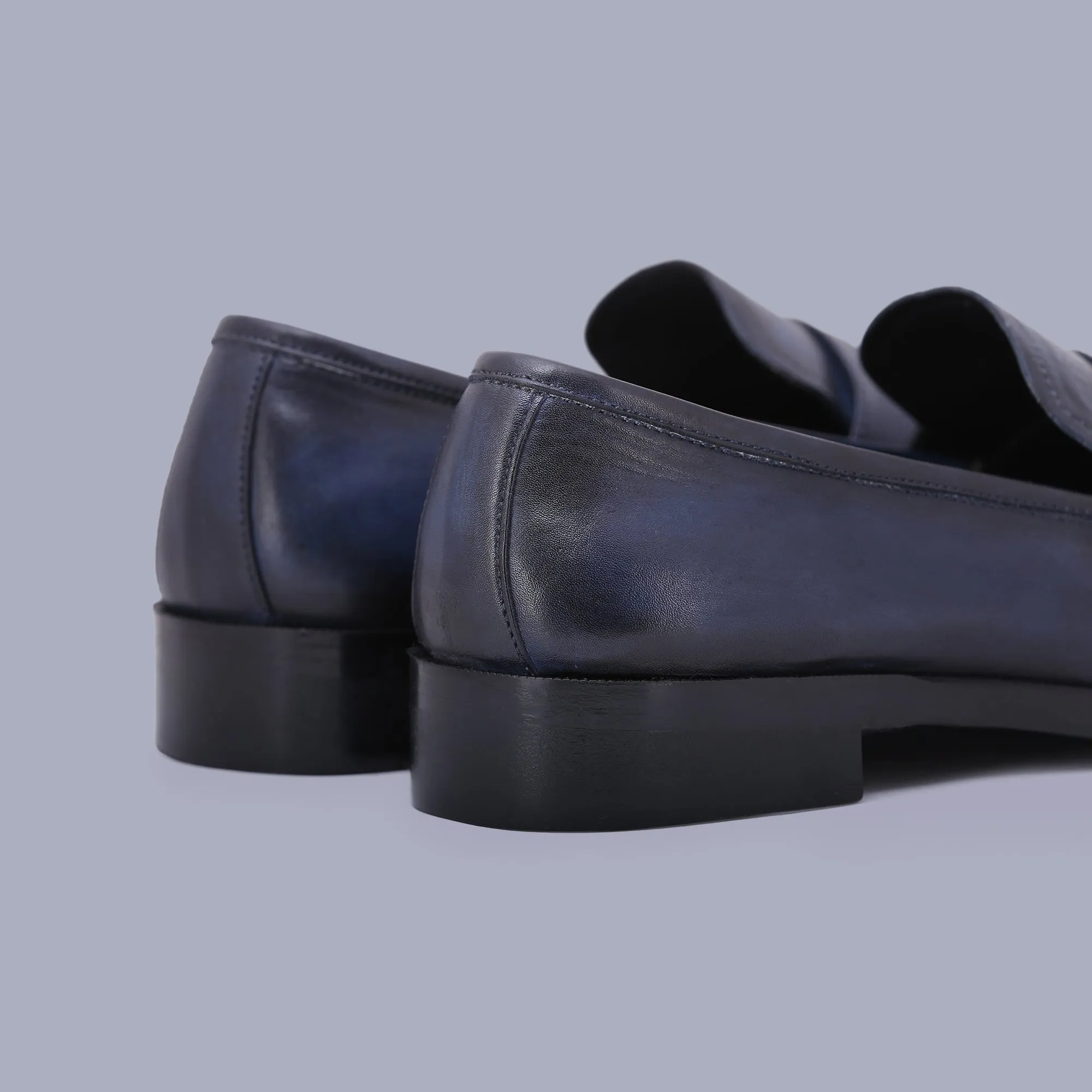 Navy Blue Loafers