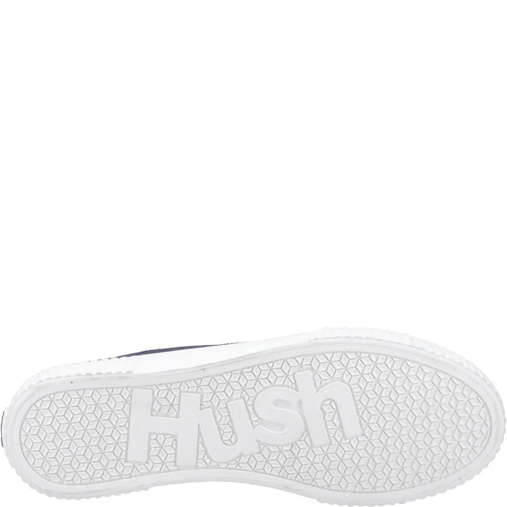 Navy Freya Canvas Trainers