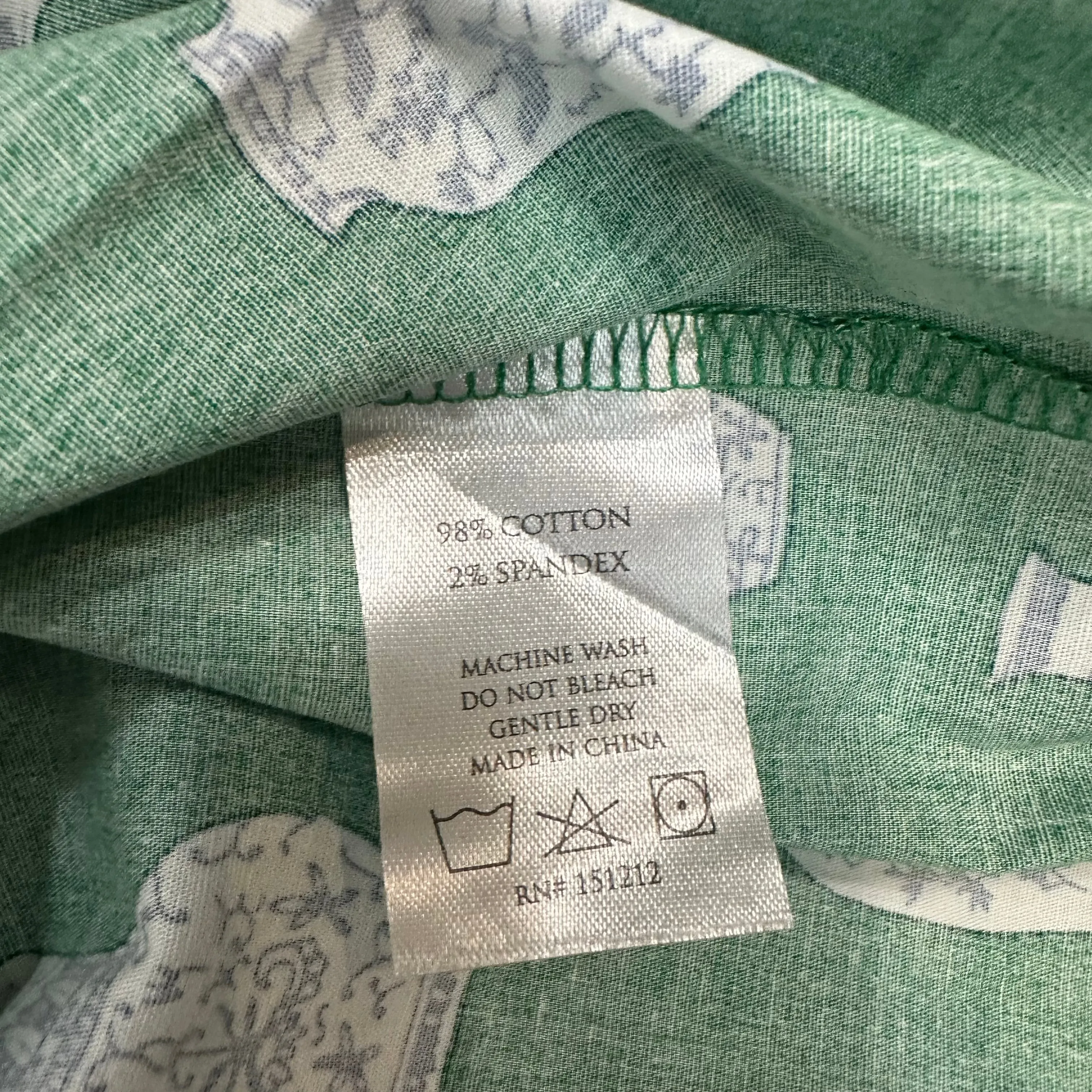 New with Tags Michelle Mcdowell Ginger Jar Iris Dress Green Blue Large