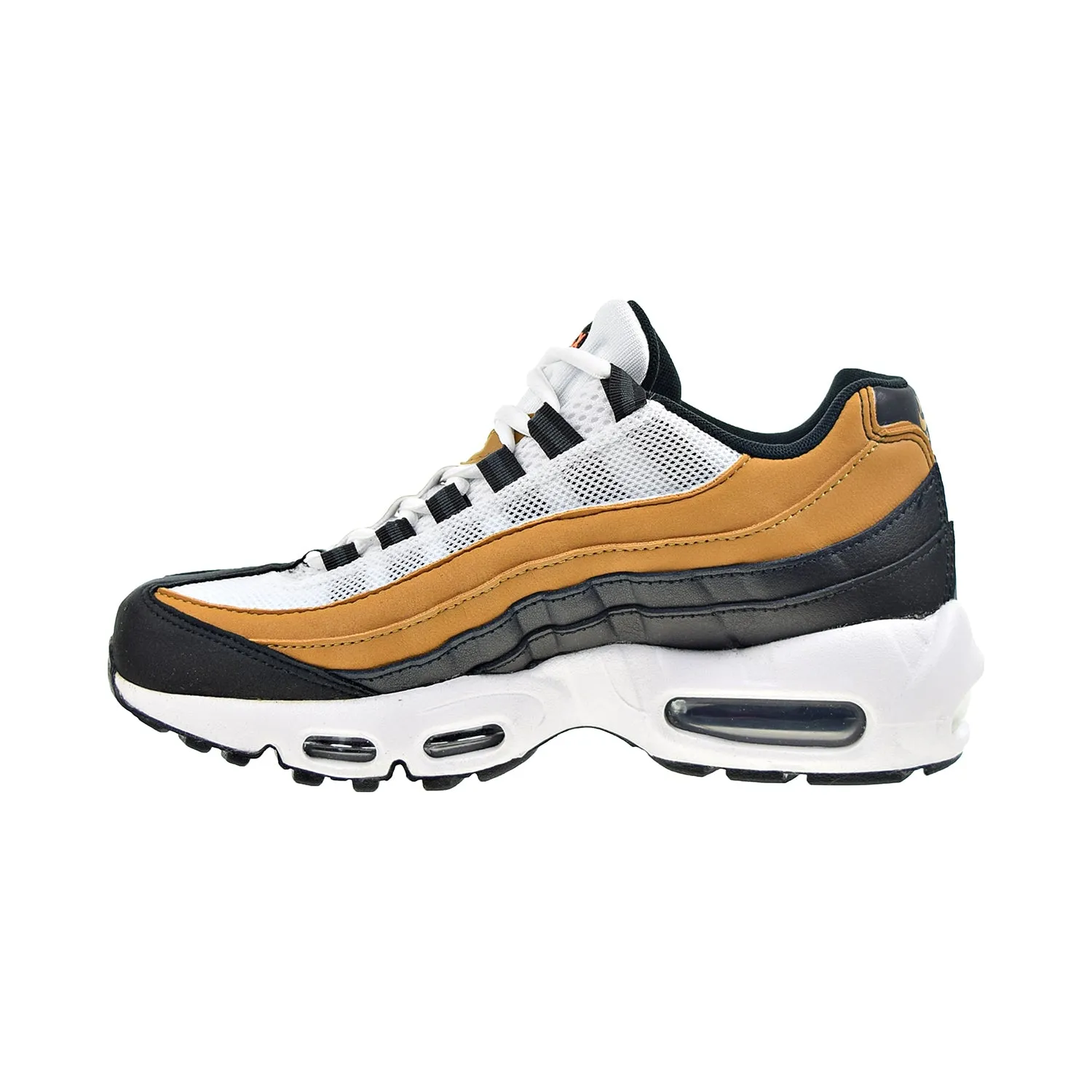 Nike Air Max 95 Recraft (GS) Big Kids' Shoes Black-Dark Smoke Grey-Wheat-White