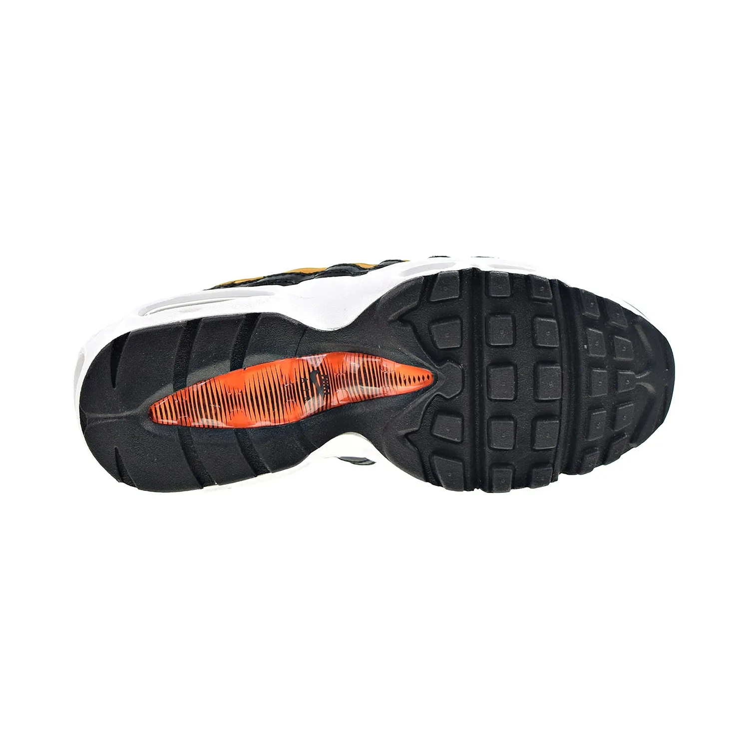 Nike Air Max 95 Recraft (GS) Big Kids' Shoes Black-Dark Smoke Grey-Wheat-White