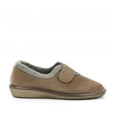 Nordikas 6348-O - Stone Suede / Snow-Grey Trim