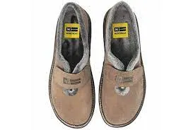 Nordikas 6348-O - Stone Suede / Snow-Grey Trim