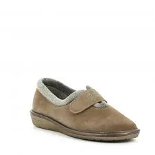 Nordikas 6348-O - Stone Suede / Snow-Grey Trim
