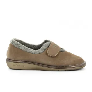 Nordikas 6348-O - Stone Suede / Snow-Grey Trim