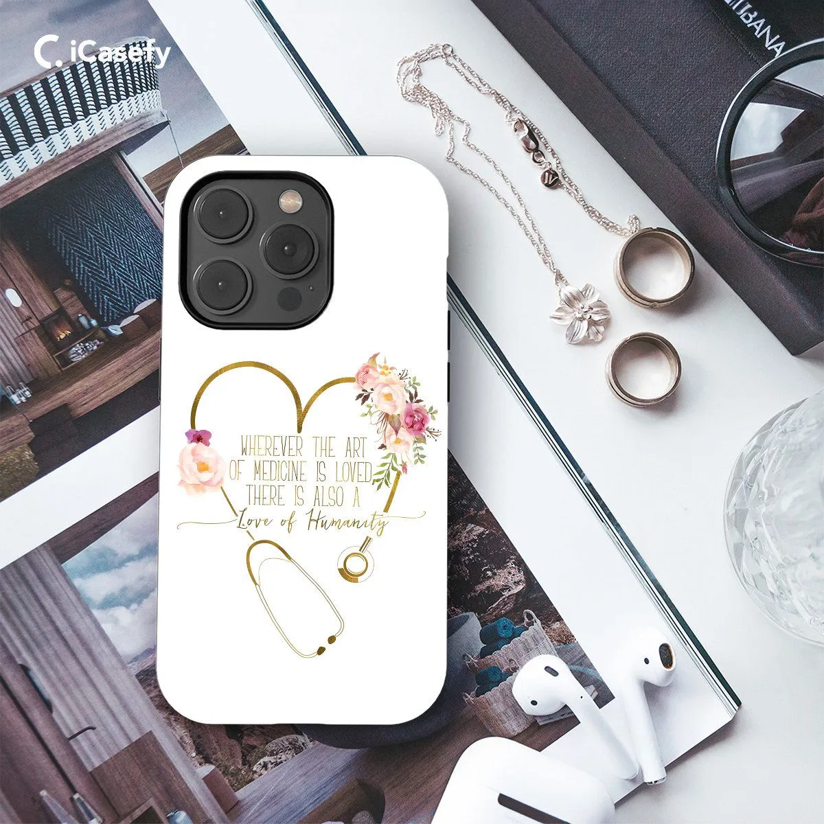 Nurse Love Phone Case iPhone Samsung Pixel & More