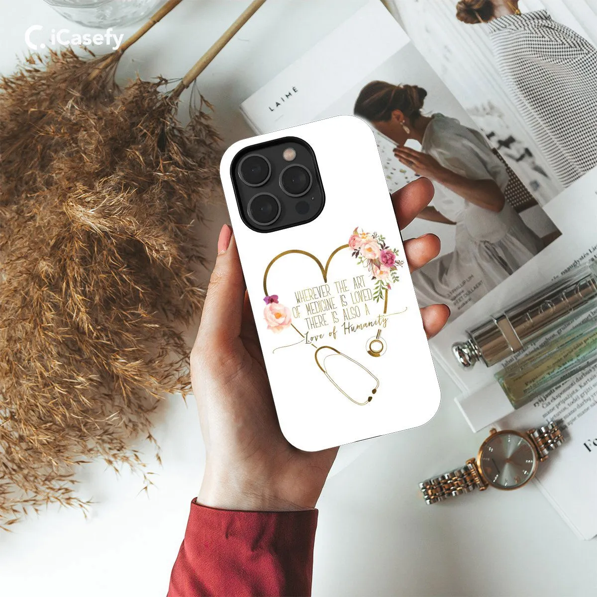 Nurse Love Phone Case iPhone Samsung Pixel & More