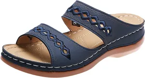 Orthopedic Sandals for Men with Arch Support Plantar Fasciitis Orthopedic Women Flip Flops Women Summer Sandals 2025 Orthopedic Womens Black Shoes Dressy Casual Sandals Orthopedic for Women Flip Flop