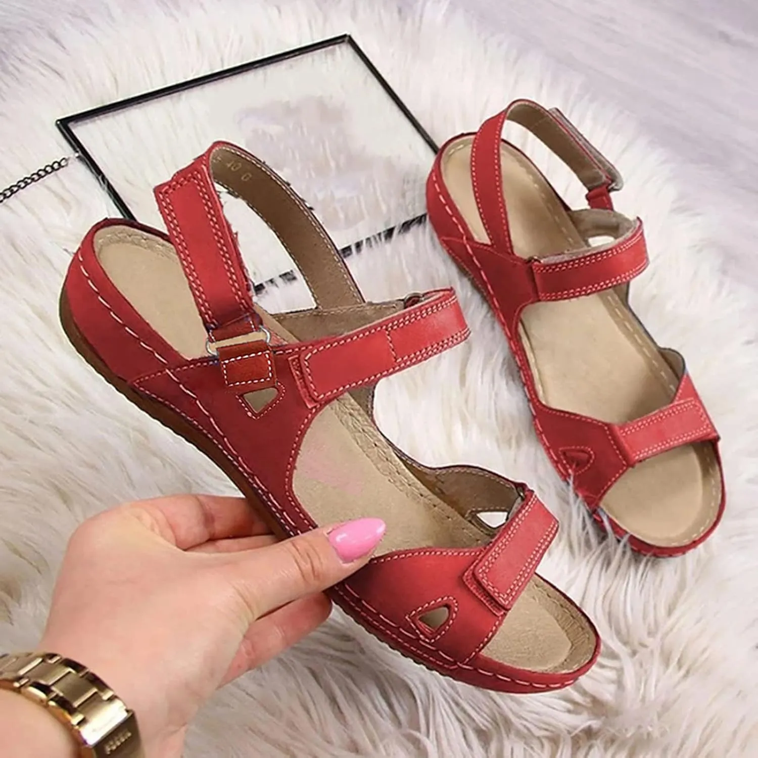 Orthopedic Sandals for Older Women Orthopedic Womens Flat Sandal Orthopedic Summer Sandals Women 2025 Orthopedic Black Flip Flops Women Womens Flip Flops with Arch Support Soft Thong Sand Winter