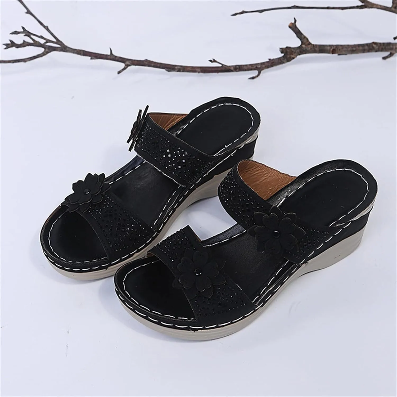 Orthopedic Sandals for Planters Fasciitis for Women Orthotic Womens Slippers with Support Womens High Arch Support Sandals Orthopedic Flip Flops Sandals for Women Waterproof Womens Shoes