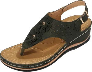 Orthopedic Sandals for Women Wide Orthopedic Womens Slides with Arch Support Sandalias De Mujer Orthopedic Leather Flip Flops Women Orthopedic Leather Sandals for Women Arch Support