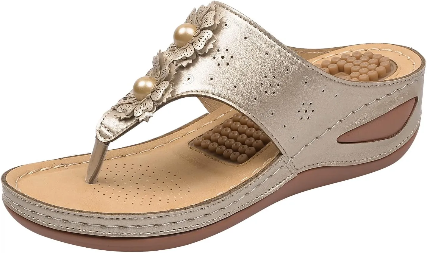 Orthopedic Sandals with Back Strap Orthopedic Womens Fashion Sandals Orthopedic Flip Flops Women 6 Orthotic Womens Sandals Comfortable Dressy Arch Support Womens Summer Shoes Support