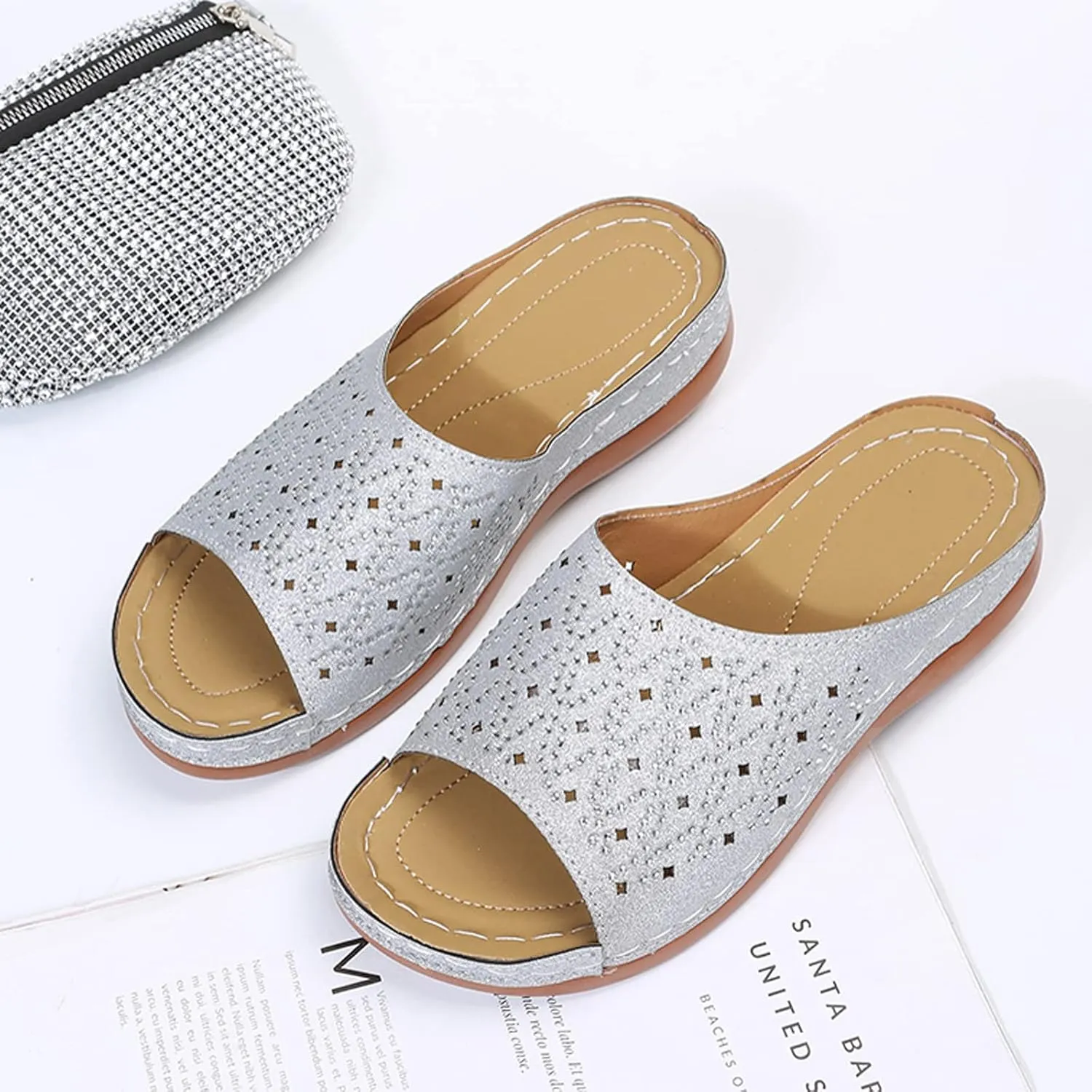 Orthopedic Sandals with Support Orthopedic Summer Shoes Women Comfortable Women's Sandals Orthotic Womens Summer Strappy Sandals Summer Dressy Sexy Sandals with Heels for Women 2025 with Straps