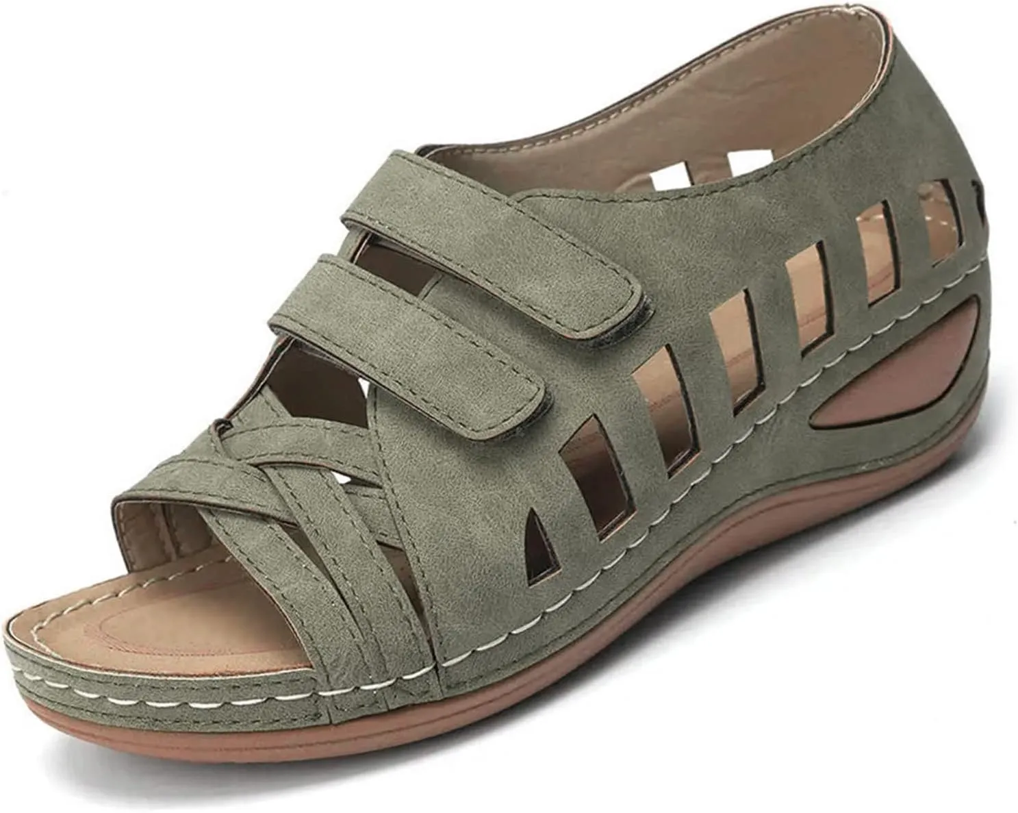 Orthopedic Slipper with Back Strap Orthotic Womens Athletic Sandals Sandals with Straps Orthopedic Womens Elastic Strap Flat Sandals Casual Summer Orthopedic Medical Sandals for Women