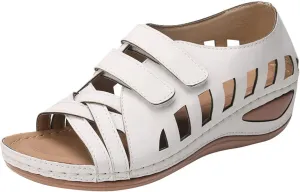 Orthopedic Slipper with Back Strap Orthotic Womens Athletic Sandals Sandals with Straps Orthopedic Womens Elastic Strap Flat Sandals Casual Summer Orthopedic Medical Sandals for Women