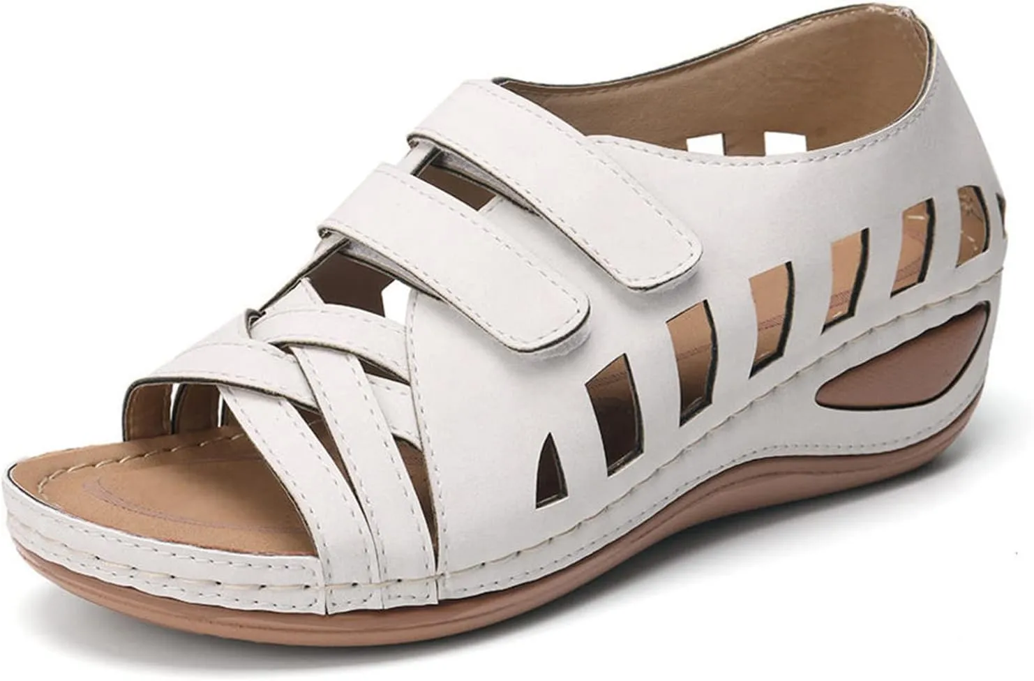 Orthopedic Slipper with Back Strap Orthotic Womens Athletic Sandals Sandals with Straps Orthopedic Womens Elastic Strap Flat Sandals Casual Summer Orthopedic Medical Sandals for Women