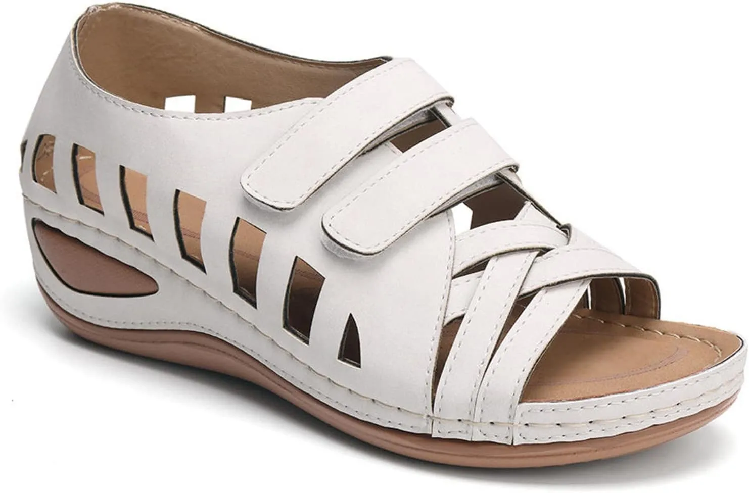 Orthopedic Slipper with Back Strap Orthotic Womens Athletic Sandals Sandals with Straps Orthopedic Womens Elastic Strap Flat Sandals Casual Summer Orthopedic Medical Sandals for Women