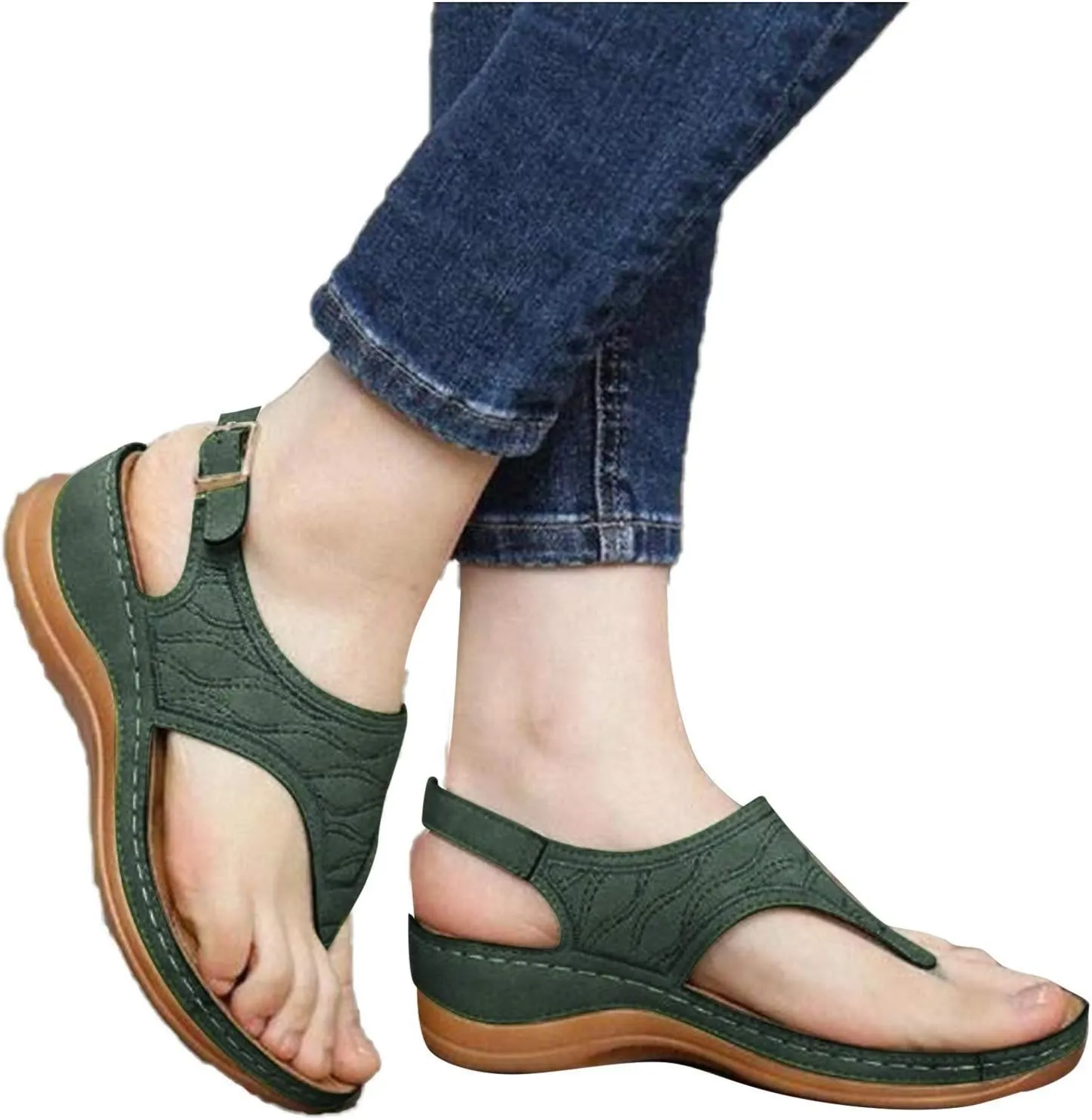 Orthotic Sandals for Women Orthotic Womens Shoes Dressy Casual Sandals Summer Shoes for Women 2025 Orthotic Womens Sandals with Arch Support Wide Orthopedic Flip Flops Women Plantar Fasciitis