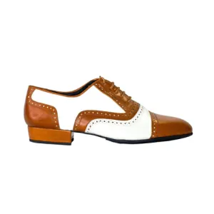 Pebete Wingtip Leather Mens Dance Shoes