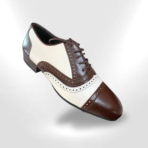 Pebete Wingtip Leather Mens Dance Shoes