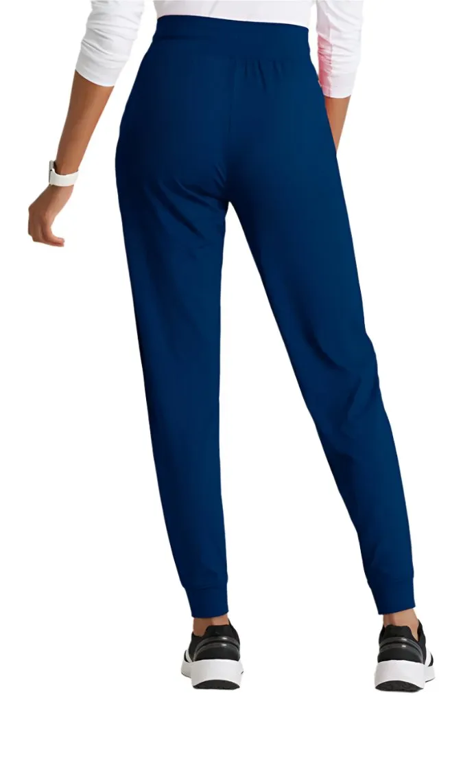 Performance Knit by Barco Pro Knit 5-Pocket Drawcord Waist Jogger Scrub Pant