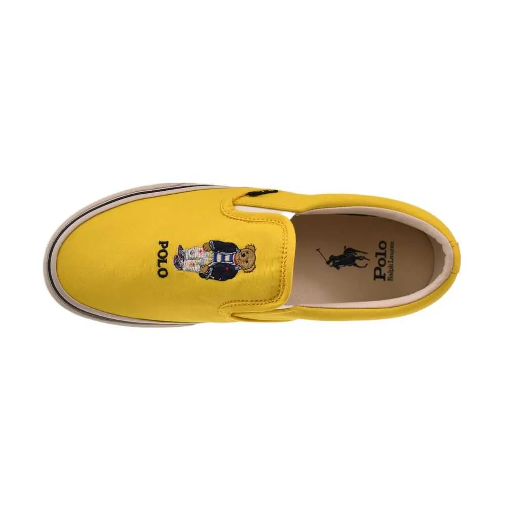 Polo Ralph Lauren Keaton Canvas Men's Shoes Yellow Bear 816861089-002