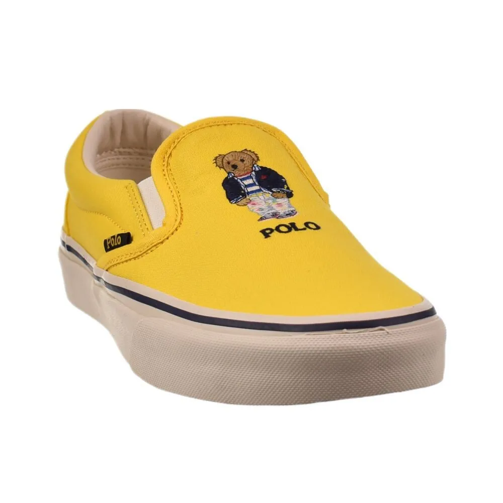 Polo Ralph Lauren Keaton Canvas Men's Shoes Yellow Bear 816861089-002