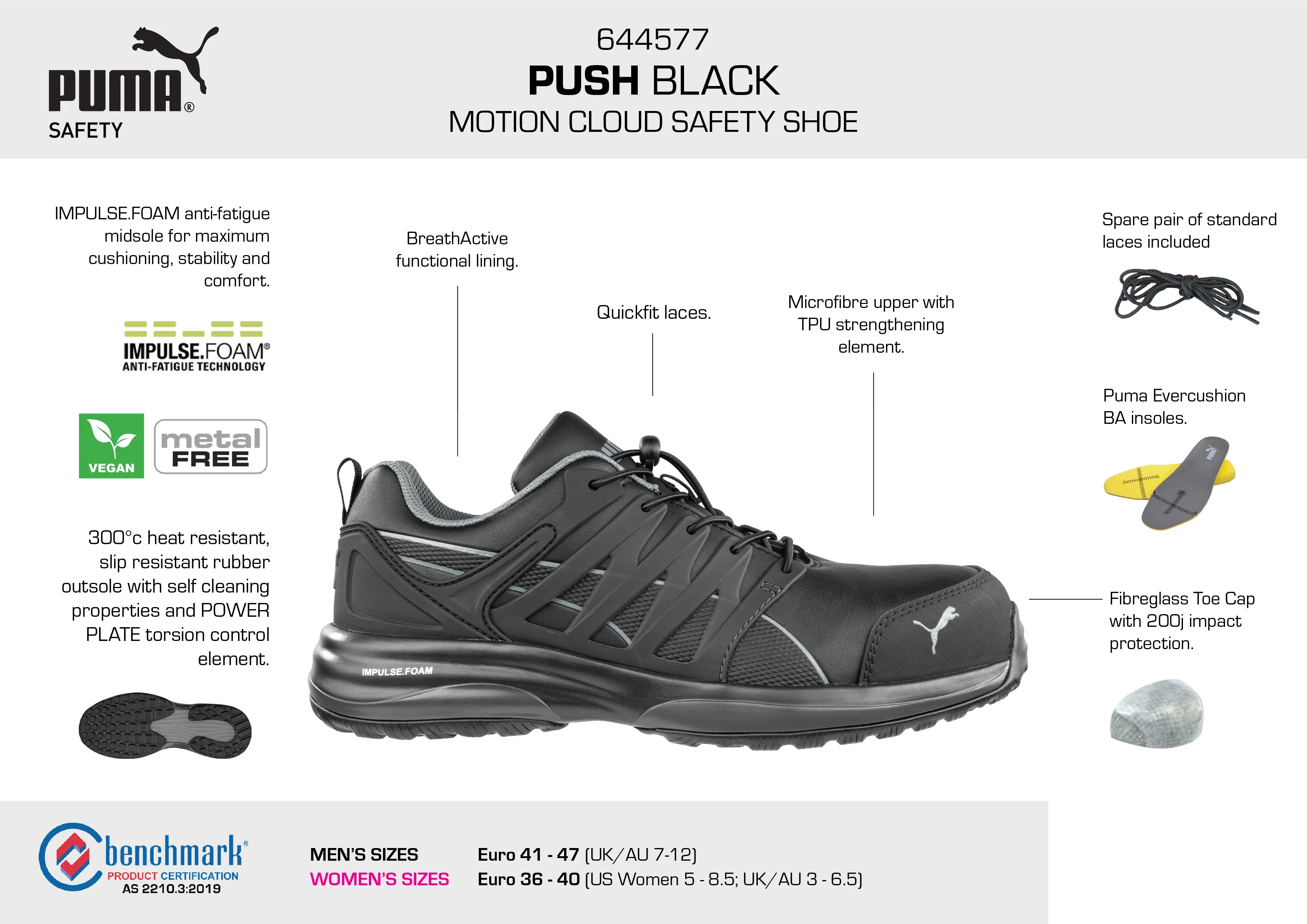 PUMA Push Black (PUM644577)