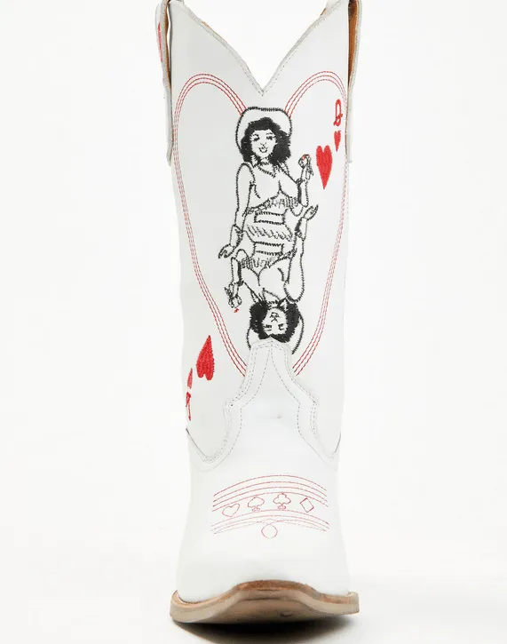 Queen A Hearts Boot