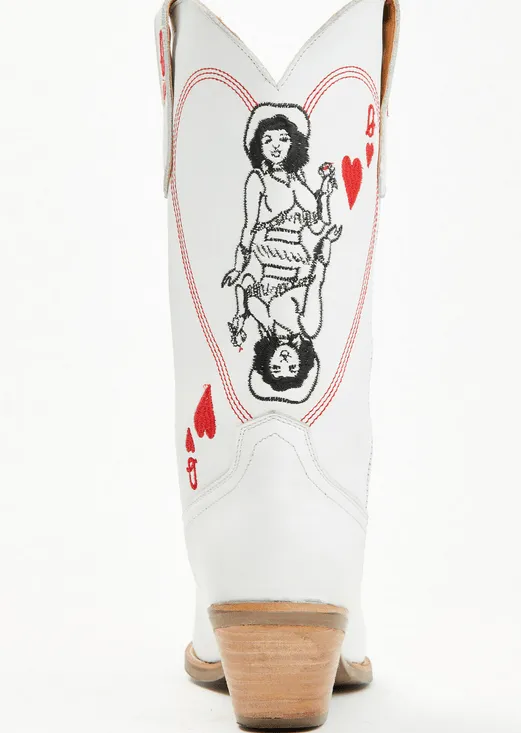 Queen A Hearts Boot