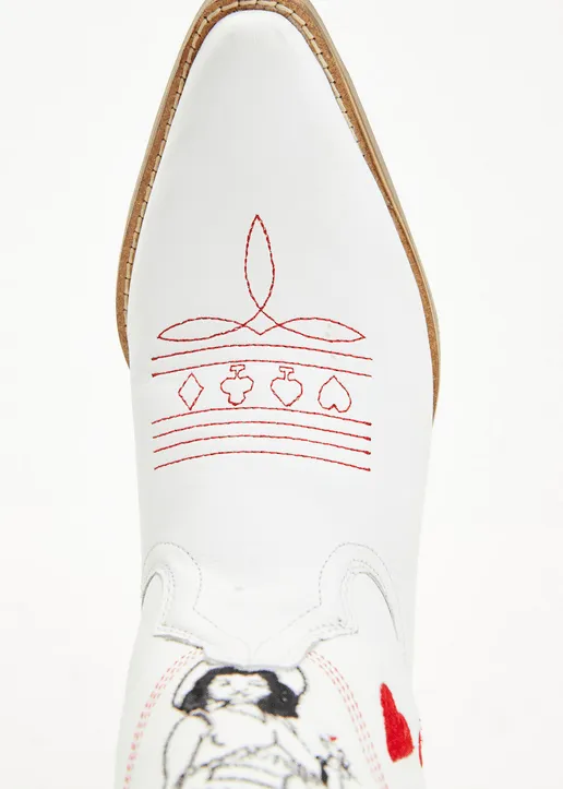 Queen A Hearts Boot